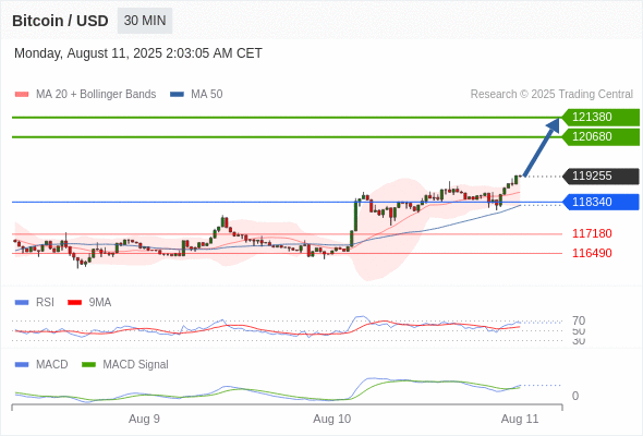 Analyst Views Chart